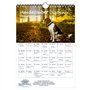 Hundezauber Calendrier 2025 Motif chiens de chasse Format A4 avec 1 calendrier
