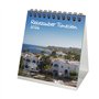 Reisezauber Calendrier de table Tunisie 10 cm x 10 cm pour 2026 Paysage Voyage Animaux Vacances Seelenzauber
