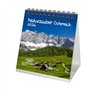Naturzauber Calendrier de table Autriche 10 cm x 10 cm pour 2026 Paysage