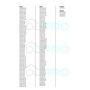 DL-pro Roue dentée pour Bosch Siemens 177498 00177498 Roue frontale pour l'entraînement du robot ménager Petits appareils de cui