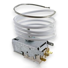 DL-pro Thermostat compatible avec Liebherr 6151188 Ranco K59-L2684 K59L2684 Thermostat de refroidissement pour réfrigérateur
