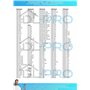 DL-pro Lot de 2 amortisseurs 120N pour machine à laver Whirlpool Bauknecht 480111102361