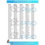 DL-pro Lot de 2 amortisseurs 120N pour machine à laver Whirlpool Bauknecht 480111102361