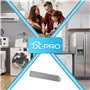 DL-pro Aube de tambour 31 x 6,1 x 4,2 cm pour Candy Hoover Otsein 43005989 - Cale d'entraînement robuste avec 31 trous - Gris - 
