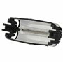 vhbw Grille double de rasoir remplacement pour Remington SP-61, SP-62 pour rasoir électrique - Avec cadre, noir