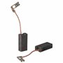 vhbw 2x Balais de charbon pour moteur 7 x 12