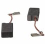vhbw 2x Balais de charbon pour moteur 7 x 12,5 x 26mm compatible avec Hilti TE 500, TE 500 AVR marteau piqueur