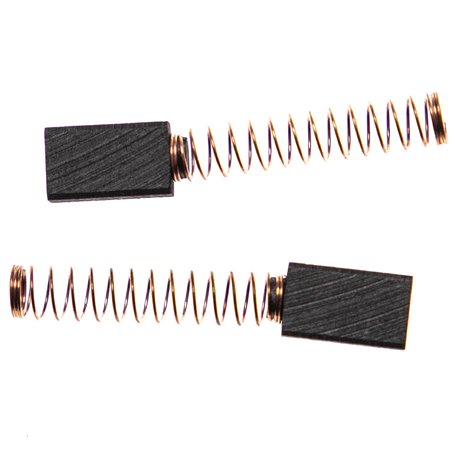 vhbw 2x Balais de charbon pour moteur 15 x 8 x 5mm compatible avec Festool ETS 150/5EQ