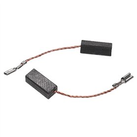 vhbw 2x Balais de charbon pour moteur 6 x 8 x 18mm compatible avec Black & Decker P8022A Typ 2