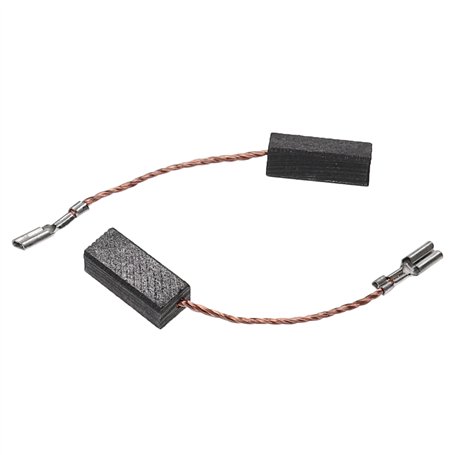 vhbw 2x Balais de charbon pour moteur 6 x 8 x 18mm compatible avec Black & Decker P8022A Typ 2