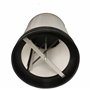 vhbw 2x Filtre à particules fines compatible avec BAMATO AB-1500CF centrale d'aspiration - particules fines avec brosses de nett