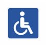 tradercat Autocollant pour voiture avec bord handicapé pour fauteuil roulant 10 x 10 autocollants pour toutes les surfaces – fen
