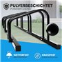 KARAT Râtelier à vélos pour Rangement Velo, jusqu'à 6 vélos avec des pneus jusqu'à 55 mm de largeur – Montage au sol ou au mur –