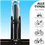 KARAT Râtelier à vélos pour Rangement Velo, jusqu'à 6 vélos avec des pneus jusqu'à 55 mm de largeur – Montage au sol ou au mur –