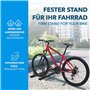 KARAT Râtelier à vélos pour Rangement Velo, jusqu'à 6 vélos avec des pneus jusqu'à 55 mm de largeur – Montage au sol ou au mur –