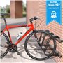 KARAT Râtelier à vélos pour Rangement Velo, jusqu'à 6 vélos avec des pneus jusqu'à 55 mm de largeur – Montage au sol ou au mur –