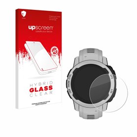 upscreen Protecteur d´Écran en Verre Trempé pour Garmin Instinct 2S Solar (40 mm) – Glass-Plastique 9H Dureté