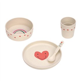 LÄSSIG Set de vaisselle pour enfants (assiette