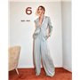 Burda style 5718 Patron de couture pour femme Pantalon Marlène avec poches passepoilées et short avec poches profondes Taille 36