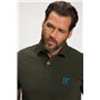 JP 1880 Lot de 2 Polos piqué 1/2 T-Shirt, Taupe foncé, XXXXXXL Homme