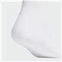 adidas Mixte Cushioned Crew Socks 3 Pairs, White / Black, 8.5-10