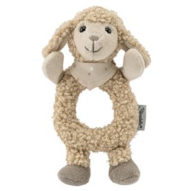 Hochet en flocons de mouton