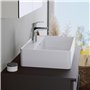 Duravit DuraVelez Robinet de lavabo économe en eau Taille S (hauteur du bec 100 mm) Robinet de lavabo économe en énergie (FreshS