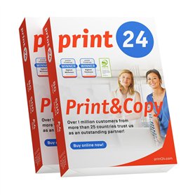 print24 Lot de 1000 feuilles de papier A4 pour imprimante et photocopieur