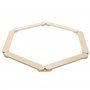 Navaris Poutre d'équilibre en Bois pour Enfants - Module motricité bébé avec 6X Planche Jouet d'équilibre intérieur extérieur - 