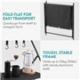 Navaris Meuble de Rangement Camping - Etagere Pliable - Montage Simple et Transport Facile - Matériau Aluminium Robuste - 4 Croc