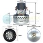 Moteur d'aspirateur turbine 1200 W pour Bosch GAS-50 Festool HILTI Nilfisk Alto MKM7778-5