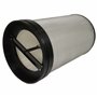 vhbw Filtre à particules fines compatible avec Metabo SPA 1700 D, 1200 centrale d'aspiration - particules fines avec brosses de 