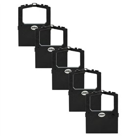 vhbw 5x Ruban encreur compatible avec OKI Microline 390 Plus