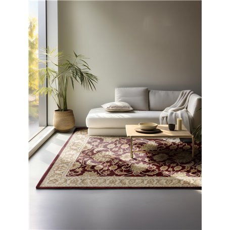 Nouristan Tapis Oriental - Tapis de Salon Oriental Classique - Tissage serré avec Bordure en Tissu Plat - pour Salon
