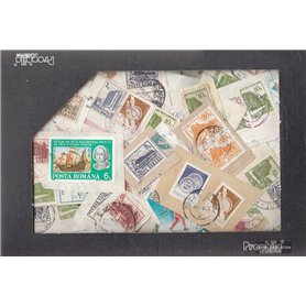 Roumanie 100 grammes Merchandise au Poids oblitéré avec au Moins 10% Timbres spéciaux (Timbres pour Les collectionneurs)