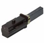 vhbw 2x balais charbon compatible avec Husky G 3611 E aspiration centrale, noir