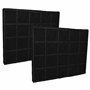 vhbw 2x Filtres à charbon actif compatible avec Faure FFT519X