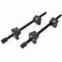 HASKYY Compresseur de jambe de force - 380 mm - Universel - Avec broches de sécurité - Pour voiture - Abaissement des amortisseu
