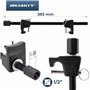 HASKYY Compresseur de jambe de force - 380 mm - Universel - Avec broches de sécurité - Pour voiture - Abaissement des amortisseu