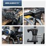 HASKYY Compresseur de jambe de force - 380 mm - Universel - Avec broches de sécurité - Pour voiture - Abaissement des amortisseu