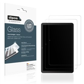 dipos I 2x Protection ecrán mat compatible avec Aiwa Tab AE10 Verre souple Film Protecteur 9H