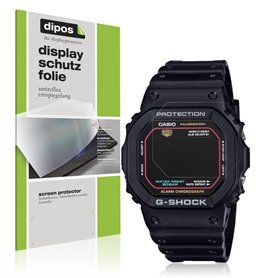 dipos I 6x Protection ecrán mat compatible avec Casio G-Shock DW-5600RL-1 Films de protection d'écran