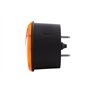 HELLA Feu clignotant - Halogène - 12V / 24V - Montage en saillie/vissé - ADR/GGVS - Couleur du voyant: jaune - Fiche: Fiche plat