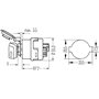 HELLA 6Jb 003 959-011 Interrupteur D'Allumage/De Démarreur - Commande De Rotation - 12/24V - 10Pôle - Commutateur On/Off/Interru