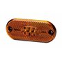 HELLA Valuefit 2Ps 357 009-001 Feu Latéral - Led - 12V - Raccord Fileté/Montage En Saillie - Couleur Du Voyant: Jaune - Câble: 1