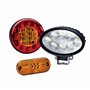 HELLA Valuefit 2Ps 357 009-001 Feu Latéral - Led - 12V - Raccord Fileté/Montage En Saillie - Couleur Du Voyant: Jaune - Câble: 1