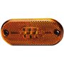 HELLA Valuefit 2Ps 357 009-001 Feu Latéral - Led - 12V - Raccord Fileté/Montage En Saillie - Couleur Du Voyant: Jaune - Câble: 1