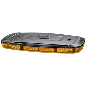 HELLA LED Feu d'avertissement - Mini Lightbar - 12V / 24V - jaune - Fixation magnétique - Câble: 2500mm - Montage en saillie - 2