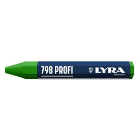 L4880067 LYRA 798 Boîte de 12 craies de cire professionnelles pour marquage professionnel sur de nombreuses surfaces