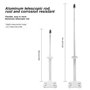 HACSYP Balance médicale numérique - Instrument de Mesure du Poids/de la Taille de la Graisse corporelle, Balance médicale numéri